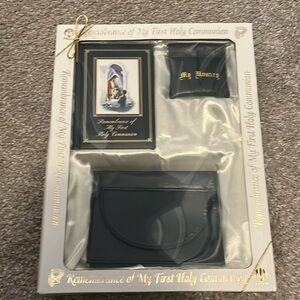 First Holy Communion Rosary & Bible Set